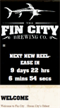 Mobile Screenshot of fincitybrewing.com